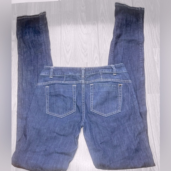 DKNY VINTAGE Y2K Women’s Long Low Rise Skinny Jeans - Picture 8 of 11